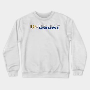 Drapeau Uruguay Crewneck Sweatshirt